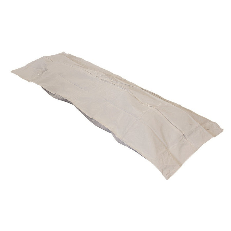 Heavy Weight Body Bag -white - Adult Size - Centre Zip