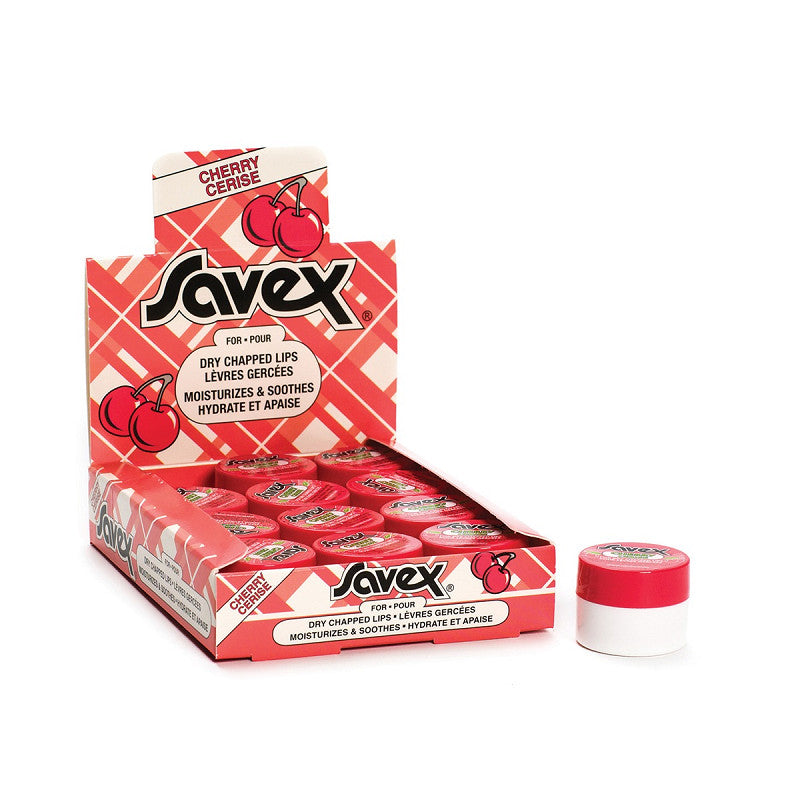 Savex Cherry Lip Balm Stick 15oz (pack of 24) - Box of 24