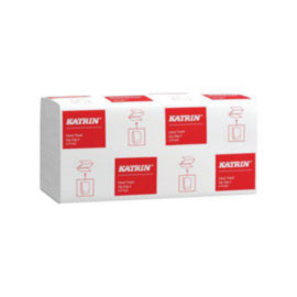 Katrin Classic Zigzag 2Ply White Pk20 – cleaning & hygiene supplies