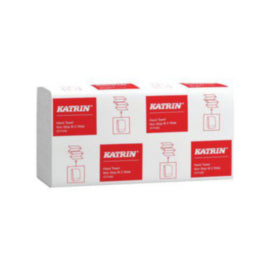 Katrin Z-Fold 2-Ply Paper Hand Towels Non Stop Medium Wide 160 Sheets – hand towels & centrefeed rolls