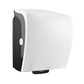Katrin Plastic Dispenser for System Paper Towel Roll White – cleaning & hygiene supplies