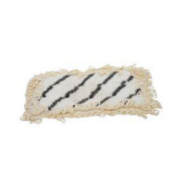 SYR Flat Mop With Velcro White & Grey With Fringe – mops, brooms & cleaning tools