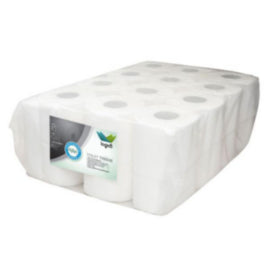 Logic8 320 sheet 2ply toilet rolls (12x4) – toilet tissue & rolls