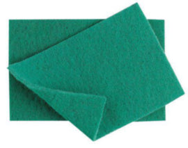 9 x 6 Green Scouring Pads (5x10) – cleaning & hygiene supplies