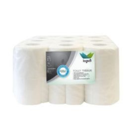 Logic8 200 sheet 2ply toilet roll (12x4) – toilet tissue & rolls