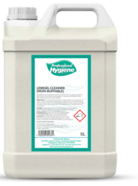 Professional Hygiene Lemon Gel Cleaner 2x5ltr – cleaning & hygiene supplies