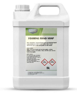Kitchenmaster Foaming Hand Soap 2X5ltr – hand soap & dispensers