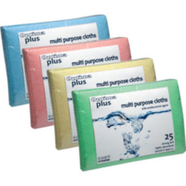 Optima Plus Super Absorbent Anti-bacterial Cloths – cloths, scourers & dusters