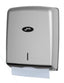 C-fold-v-fold & Z-fold Hand Towel Dispenser Silver – hand towels & centrefeed rolls