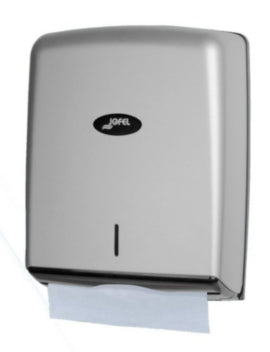 C-fold-v-fold & Z-fold Hand Towel Dispenser Silver – hand towels & centrefeed rolls