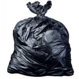 Black Refuse Sack 26x44inch 180 gauge (200) – bin liners & refuse sacks