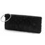 Ruffled Diamonte Ring Clutch Bag Blk (Pack of 6)