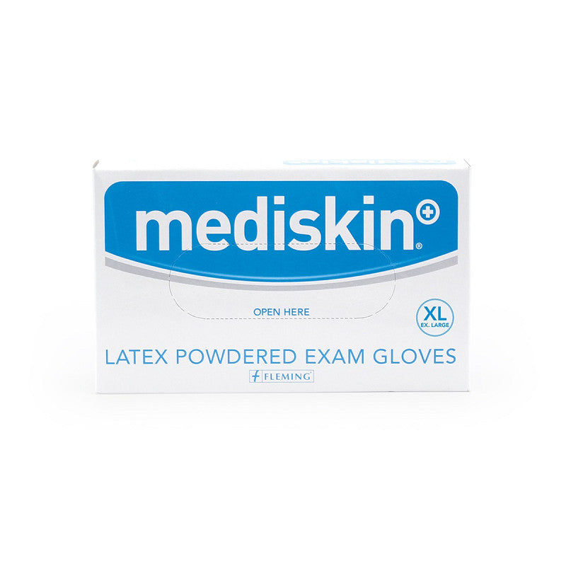 Mediskin Latex Gloves Lightly Powdered Ex Large (95's)