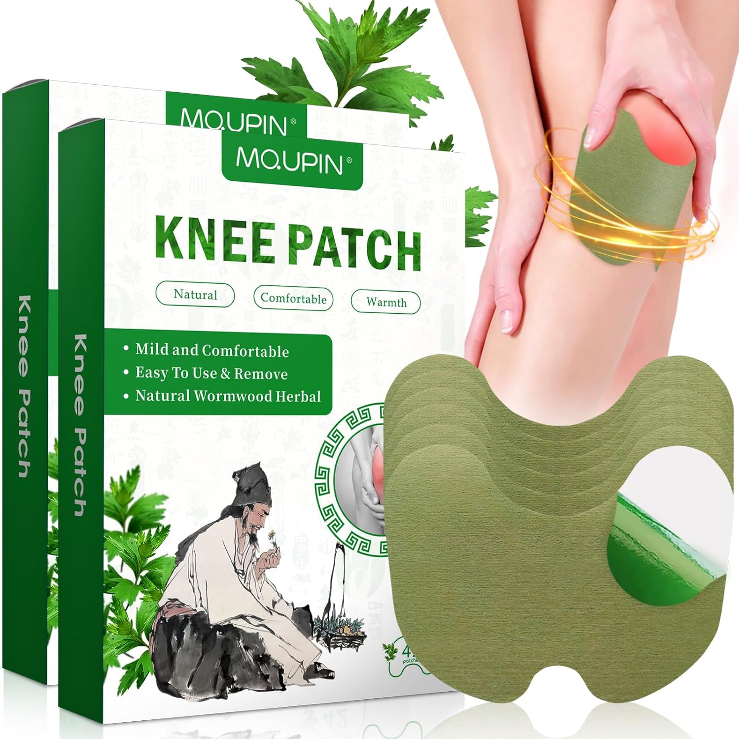 Mqupin Natural Heating Knee Patches