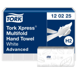 Tork Xpress Multifold Hand Towel 2 Ply H2 – hand towels & centrefeed rolls