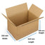 Double Wall Boxes 610mm x 254mm x 330mm - 15x Pk – cleaning & hygiene supplies