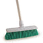 12Inch Medium Brush Green - 55Inch Aluminum Green Handle - 1x Per Pack – brushes & scrubbing tools