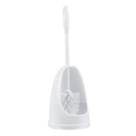 Semi Enclosed Toilet Brush & Holder - 1x Per Pack – brushes & scrubbing tools