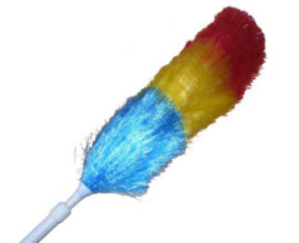 Polyester Flick Duster with Extending Handle - 1 Per Pack – cloths, scourers & dusters
