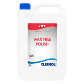 Cleenol Lift Wax-Free Polish - 5x Litre Drum – cleaning & hygiene supplies