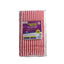 Microfibre General Purpose Cloth Red Stripe 400mm x 400mm 260GSM - 10pk – cloths, scourers & dusters