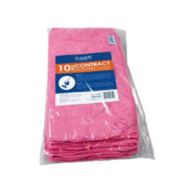 Microfibre General Purpose Cloth Red 400mm x 400mm 200GSM - 10pk – cloths, scourers & dusters
