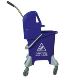 Professional Mopping System - Gear Press Wringer Blue 25Ltr - 1pk – mops, brooms & cleaning tools