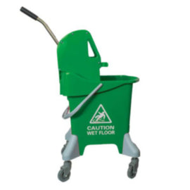 Professional Mopping System - Gear Press Wringer Green 25Ltr - 1pk – mops, brooms & cleaning tools