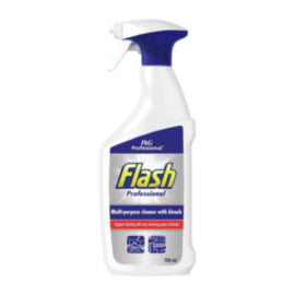 Flash Professional Multi-Purpose Cleaner With Bleach 750Ml (10 Pack) – bleach & toilet cleaners