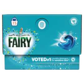 Fairy Non Bio Laundry Pods 15 Washes – laundry care