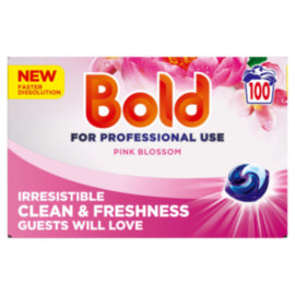 Bold Professional Pink Blossom Laundry Detergent Pods 100 Washes – laundry care