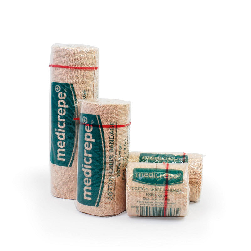Medicare Crepe Bandage Bp 7.5cm x 4.5m - Box of 12