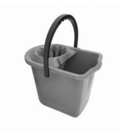 Mop Bucket Oval Grey 1 Per Case – mops, brooms & cleaning tools