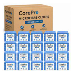 Microfibre Cloth Blue 200 cloths – cloths, scourers & dusters