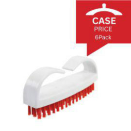 Chefs House Multi Pack Nail Brush Red 6pk – brushes & scrubbing tools