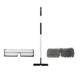 SYR Dual Mop Pole- cleaning Pad And Drying Head Complete – mops, brooms & cleaning tools