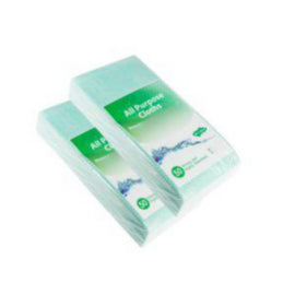 All Purpose cloth Green 35Gm 50 X 36cm 100pk (2x50's) – cloths, scourers & dusters