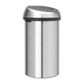 Brabantia Touch Bin Matt Steel 60Ltr – cleaning & hygiene supplies