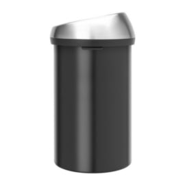 Brabantia Touch Bin Matt Black 60Ltr – cleaning & hygiene supplies