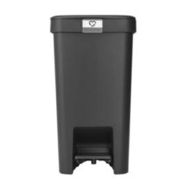 Brabantia StepUp Pedal Bin Dark Grey 16Ltr – waste bins & containers