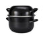 Black Enamel Mussel Pot 26cm Dia – cleaning & hygiene supplies