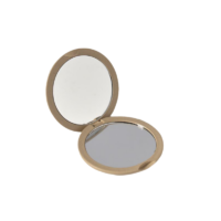 Beter Beauty “Natural Fiber” Double Purse Macro Mirror - detail view