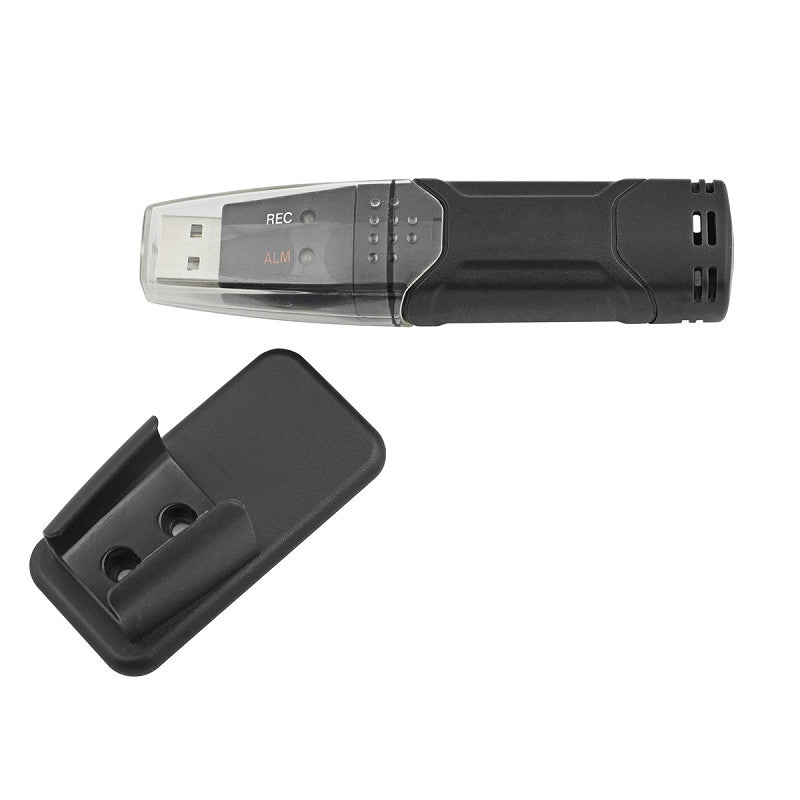 Humidity and temperature USB datalogger with software for clinical storage monitoring