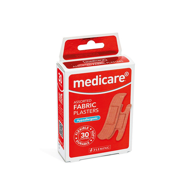 Medicare Fabric Assorted Plasters 30's - Box of 10