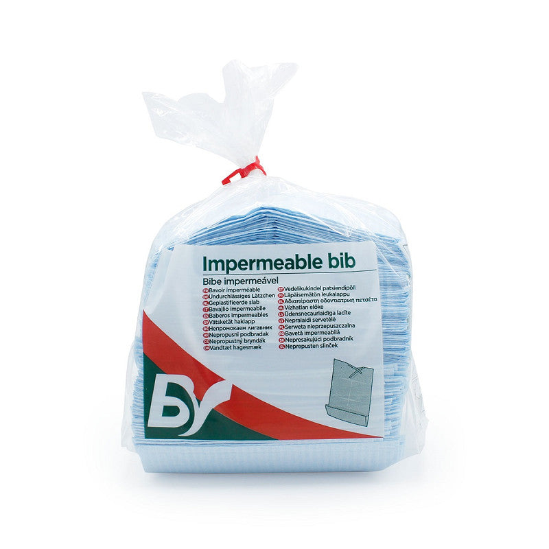 Bv Impermeable Bib 37 x 50cm - Pack of 100