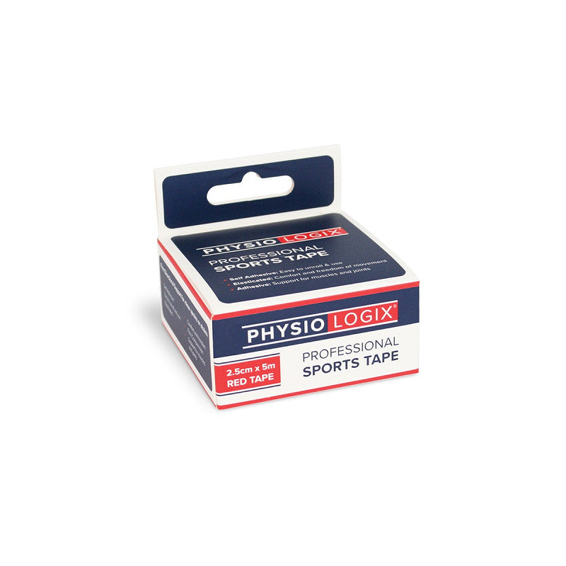 Physiologix Sports Tape 2.5cm x 5m - Red