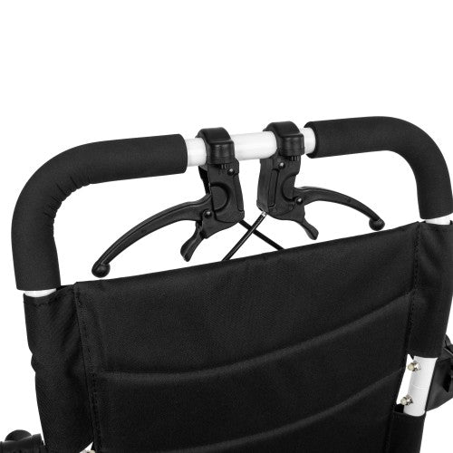 MOBIL-TIM Compact Transport Wheelchair with Attendant Brakes