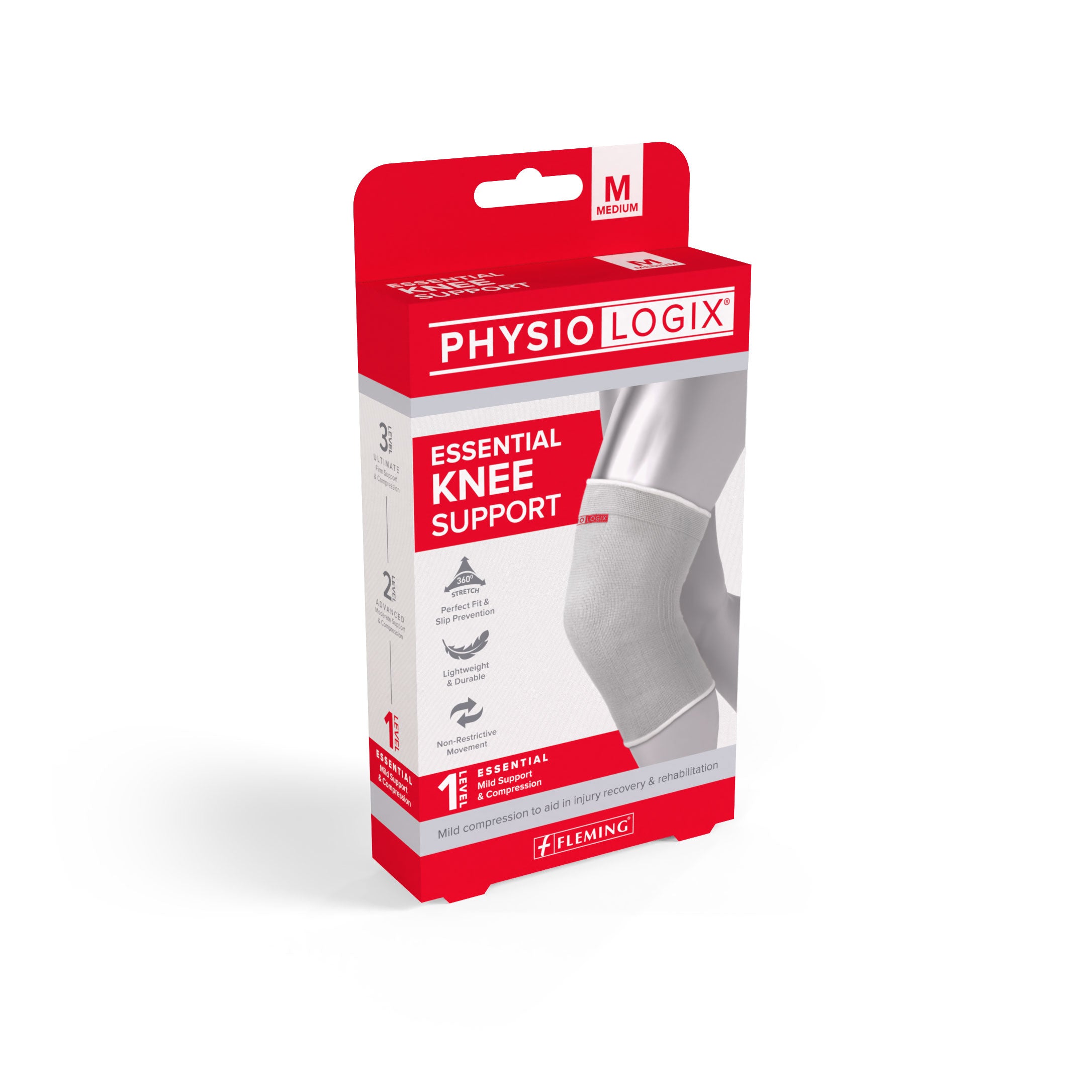 Physiologix Essential Knee Support – Lightweight Compression Sleeve (Ireland)