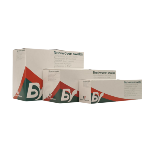 Sterile Non-Woven Swabs 10cm x 10cm - 50 Pack - detail view