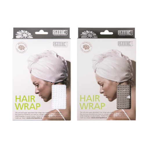 Smart Hair Wrap - White - detail view